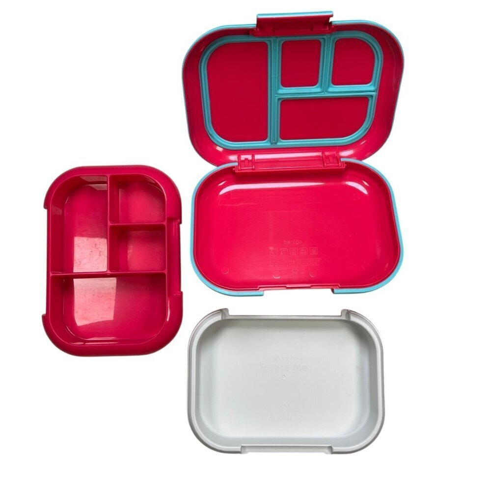 Bentgo Kids Chill Lunch Box Pink Kitchen Food Cold Storage - Picture 5 of 6